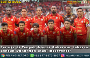 Tengah Atensi Gubernur Jakarta