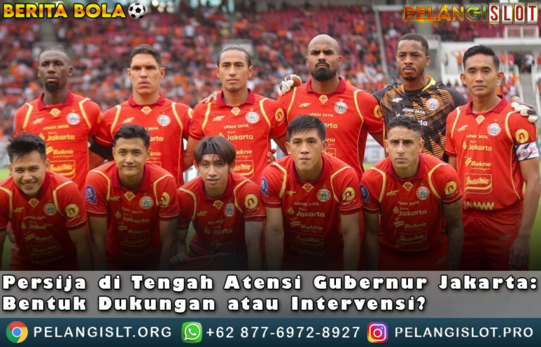 Tengah Atensi Gubernur Jakarta