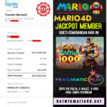 BUKTI JACKPOT MEMBER MARIO4D