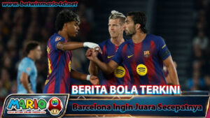 Barcelona Ingin Juara Secepatnya