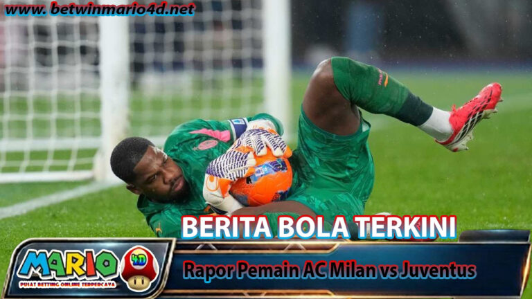 Rapor Pemain AC Milan vs Juventus