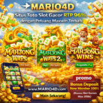 Promosi slot Mahjong di MARIO4D