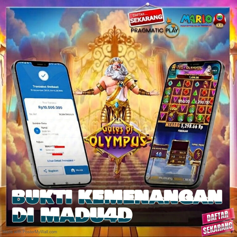 BUKTI JACKPOT MEMBER MARIO4D 30 MEI 2026