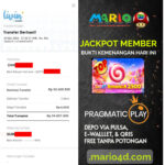 BUKTI JACKPOT MEMBER MARIO4D 25 MEI 2026
