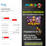 BUKTI JACKPOT MEMBER MARIO4D 30 MEI 2026