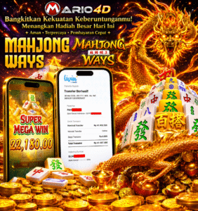 BUKTI JACKPOT MEMBER MARIO4D 26 MEI 2026