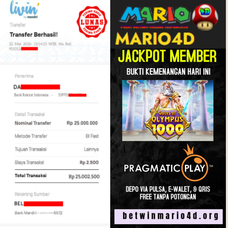 bukti mario 22 mei