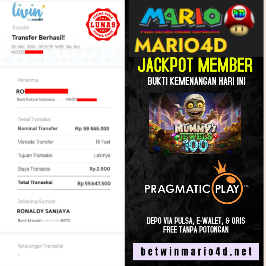 bukti mario4d 18