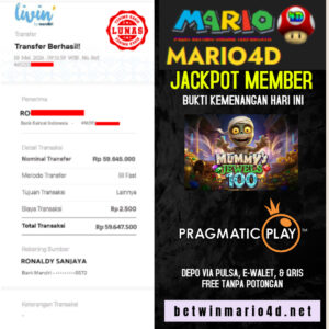 bukti mario4d 18