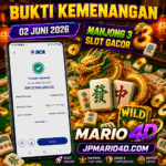 BUKTI JACKPOT MEMBER MARIO4D 02 JUNI 2026