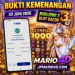 BUKTI JACKPOT MEMBER MARIO4D 03 JUNI 2026
