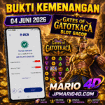 BUKTI JACKPOT MEMBER MARIO4D 04 JUNI 2026